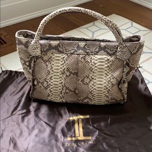Tribe of Two - Urban Safari River Rock python bag